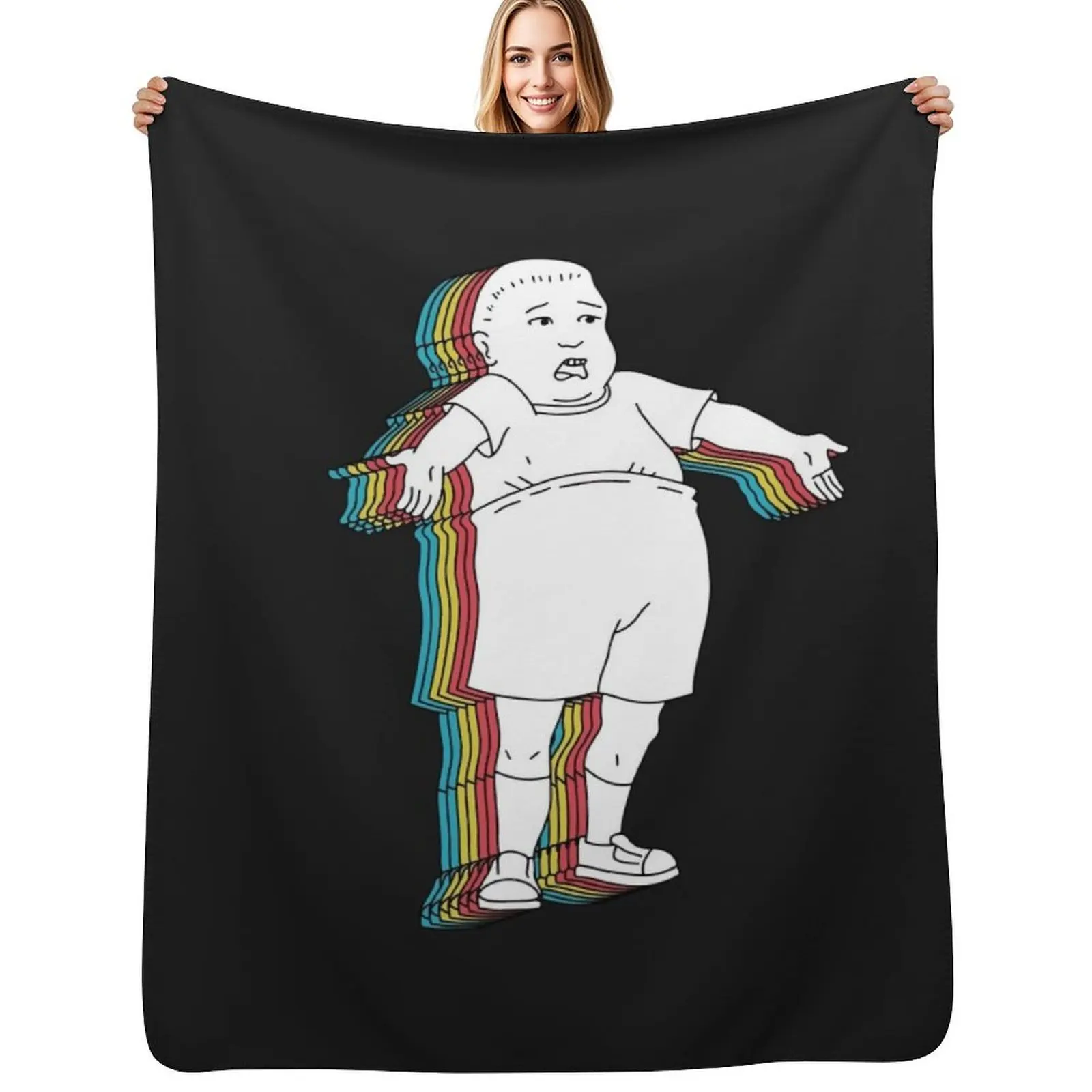 

Bobby Hill - What are you talking about Throw Blanket Moving warm winter Blankets For Sofas Sofa Throw Blankets