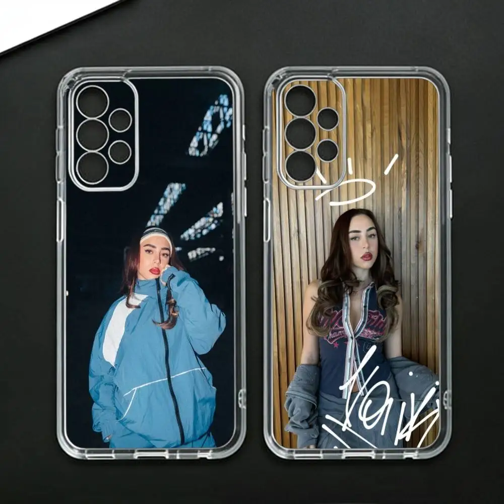 R-Rapper Girl N-Nicki Nicole  Phone Case For Samsung Galaxy A71,A70,A52,A51,A40,A30 Transparent Cover