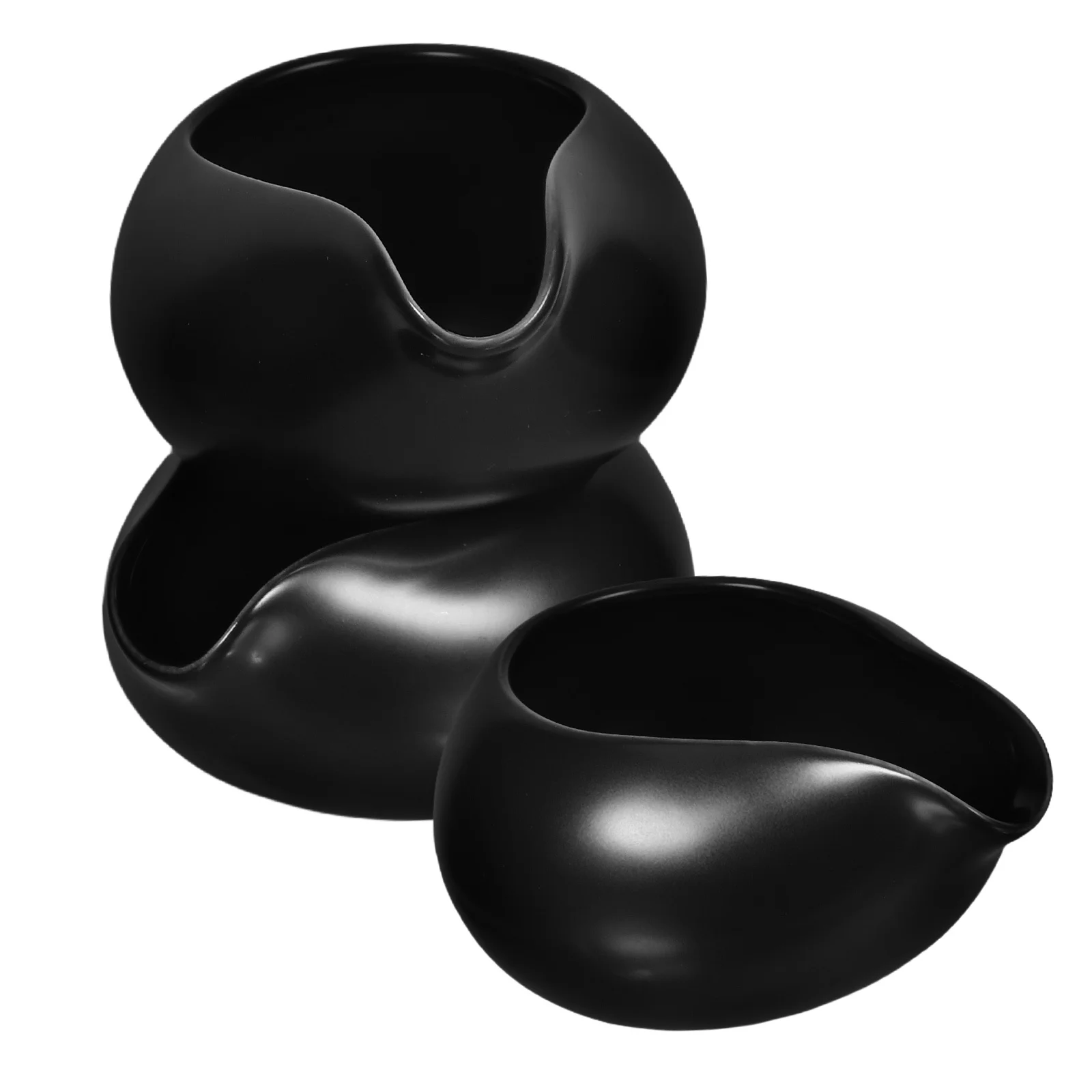 

3Pcs Ceramic Milk Pitcher Nordic Style Mini Syrup Cream Dispenser for Home Dining Ceramic Cup Pitcher for Sauce