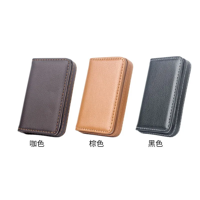 Portable For 8mm Cigarette case PU leather Business card holder style magnetic attraction Cigarette Box Men Smoking Accessories view 4