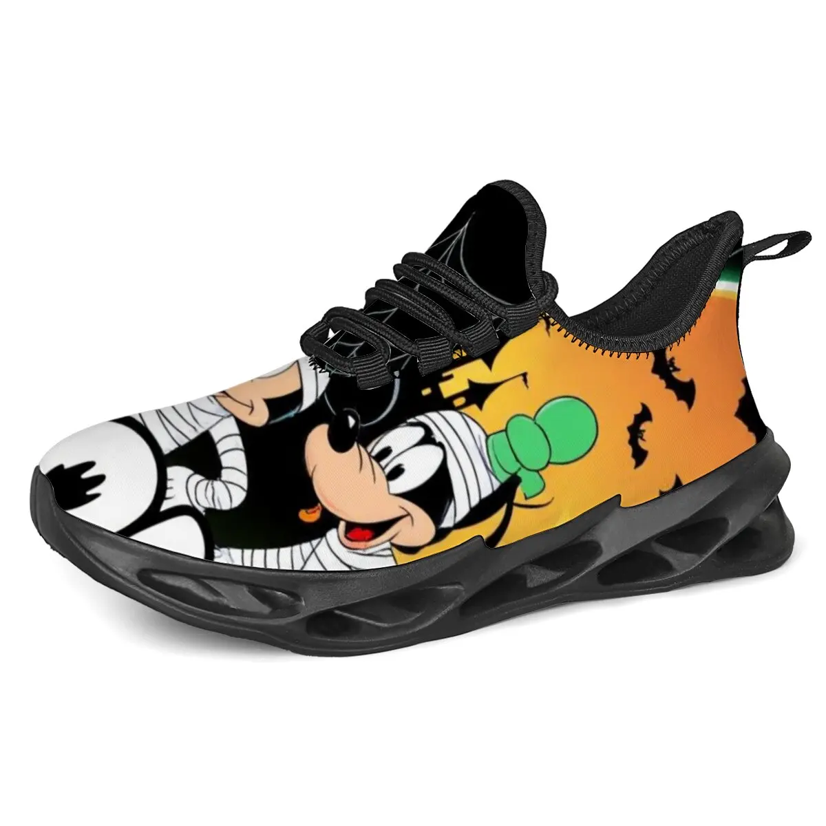 

Мужская обувь с принтом тыквы на Хэллоуин, кроссовки для мужчин, легкие теннисные удобные дышащие прогулочные кроссовки, обувь Disney