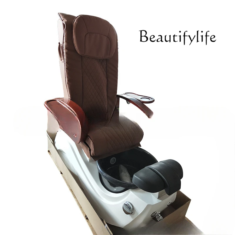 Beauty salon shop manicure foot soaking sofa electric semi-reclining massage chair foot massage spa multi-function