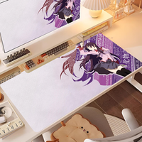 Monogatari Hitagi Senjougahara Mousepad Large Keyboard Desk Mat Gaming Mouse Pad LockEdge Non-slip Mat