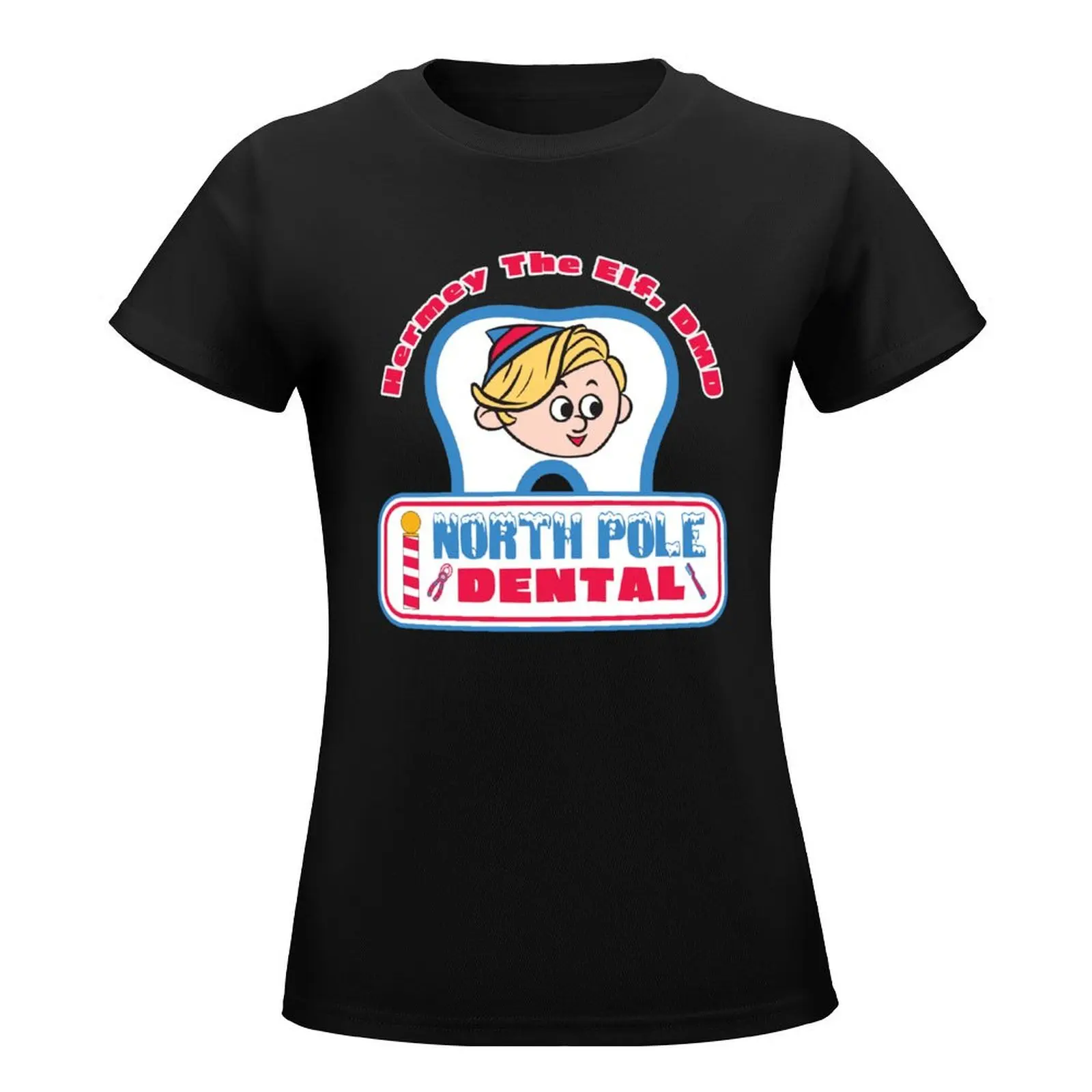 Hermey's North Pole Dental T-Shirt summer top plus size tops blanks customs Women t shirt