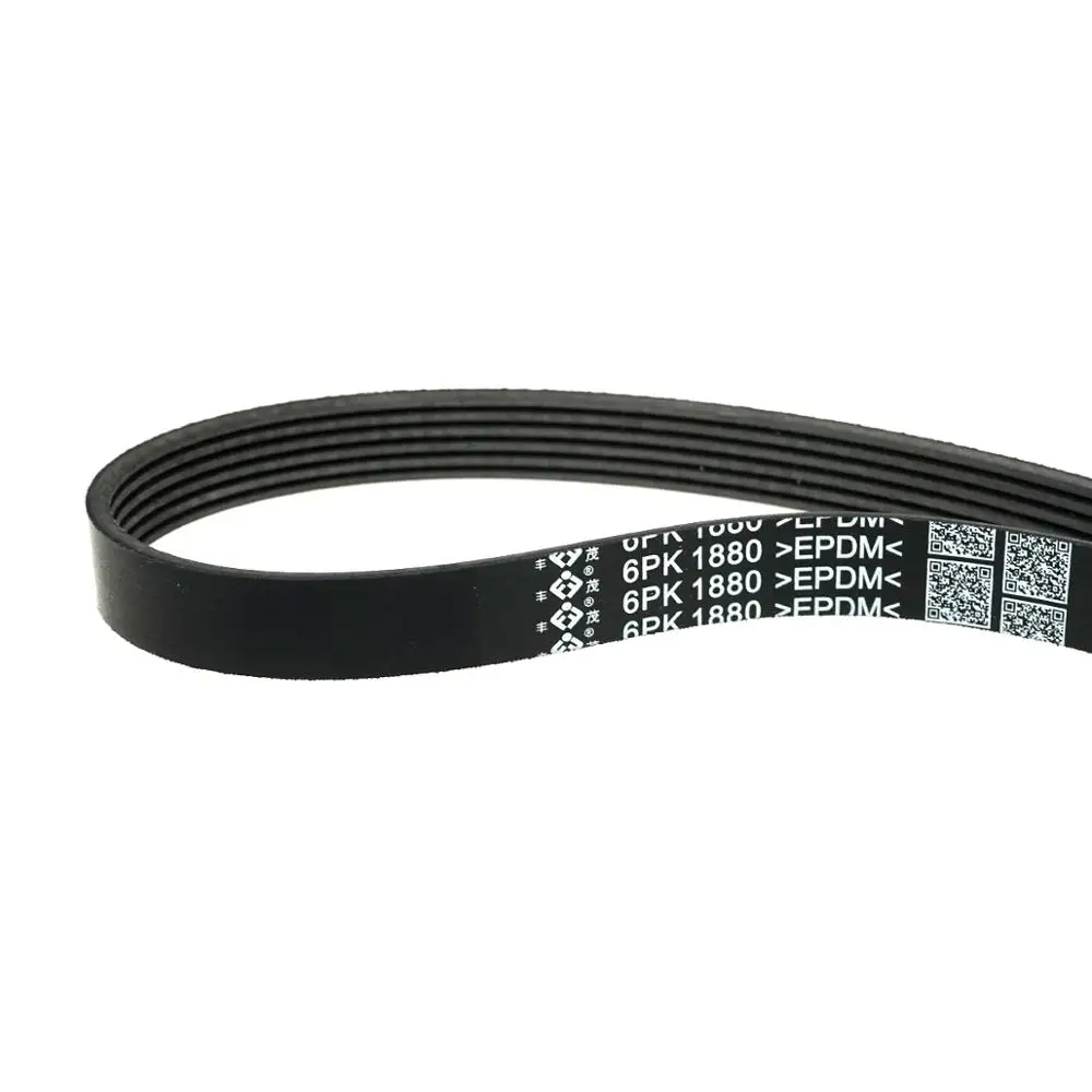 Car V-Ribbed Belt 6PK1880 Ribs 6 for TOYOTA COROLLA AUDI A4 Mitsubishi Galant Grandis Outlander XENIA M80 S80