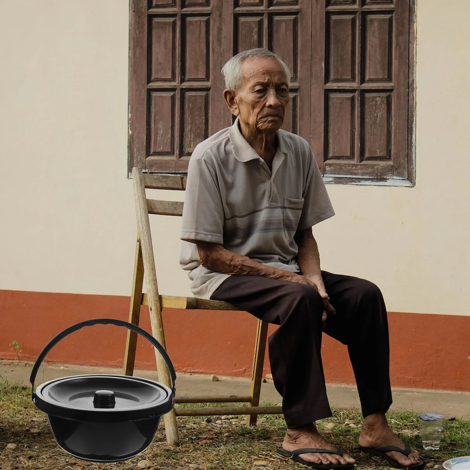 

Elderly Care Foldable Soft Seat Adults Toilet Chair Bedside Commode Portable Toilet Sturdy Material Long Durability