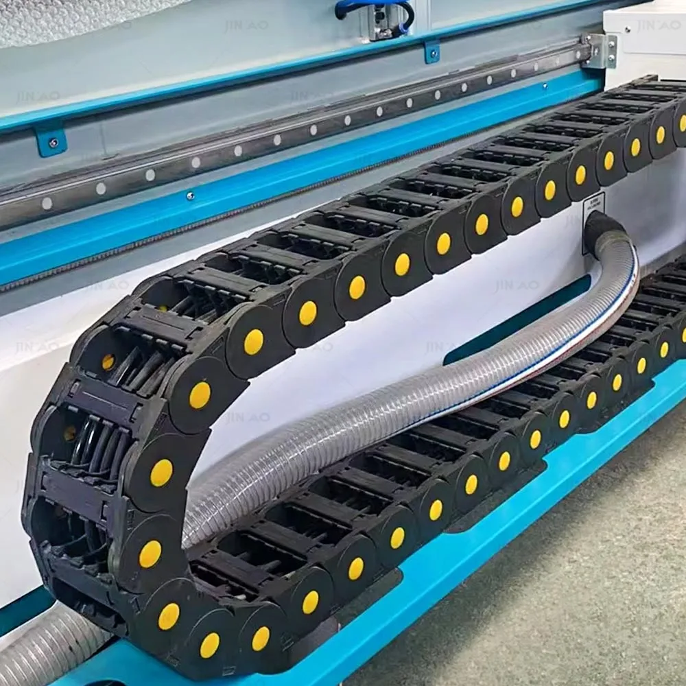 PA66 Material Drag Chain Black Plastic Cable Drag Chain for Printing Machinery