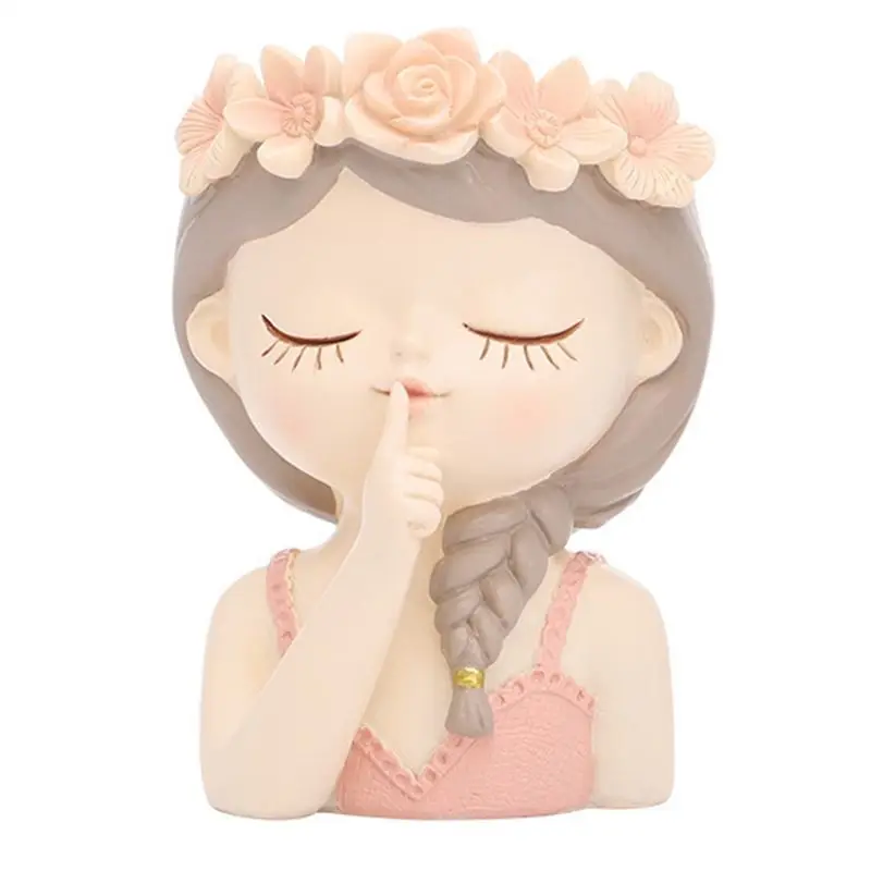 

A67P-Маленький сказочный горшок для суккулентов, комплект с дренажным отверстием, 4-дюймовый домашний горшок для кактусов, уникальные милые цветочные вазы, декор