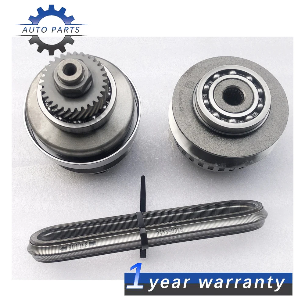 JF015E RE0F11A CVT Transmission Pulley Set Chain Belt 901068 901072 For Nissan JF015 Gearbox Drive And Driven Pulley 31214-3JX9A