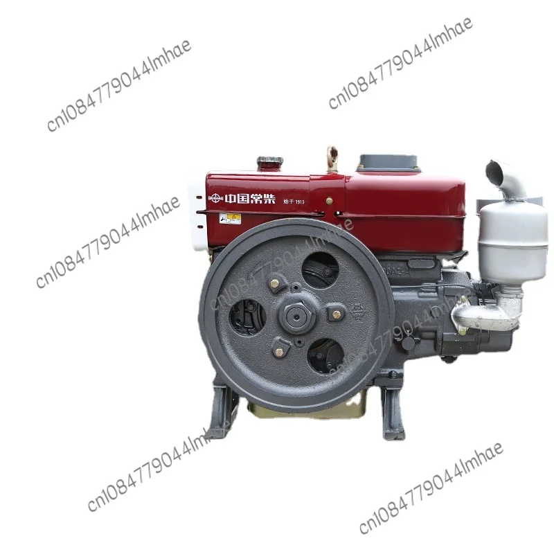 Century single cylinder water-cooled diesel engine small hand-cranked electric starter agricultural