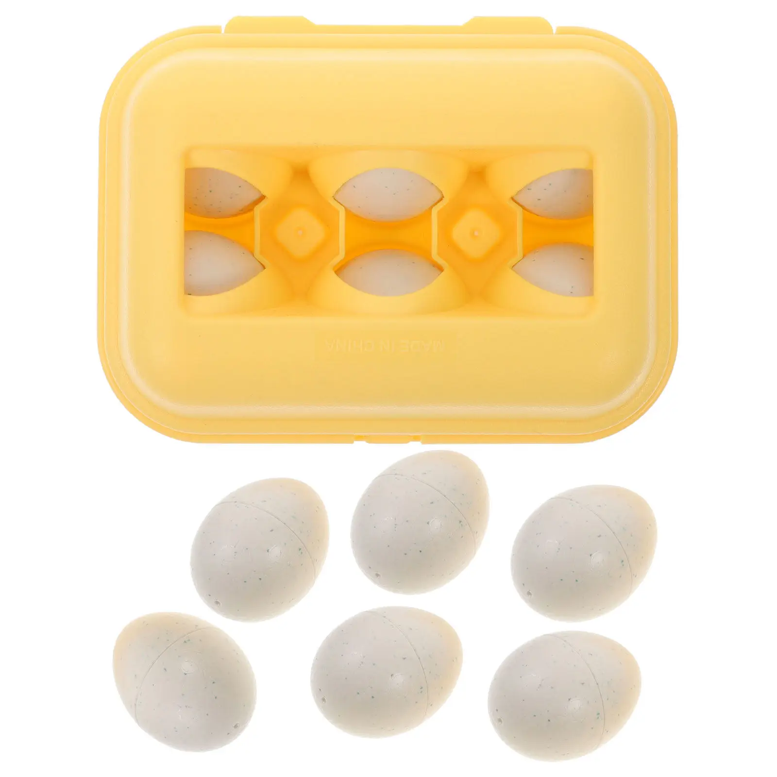 

6Pcs Educational Matching Learning Color Shape Recognition Memory Game for Toddlers Matching Eggs Educational Toy