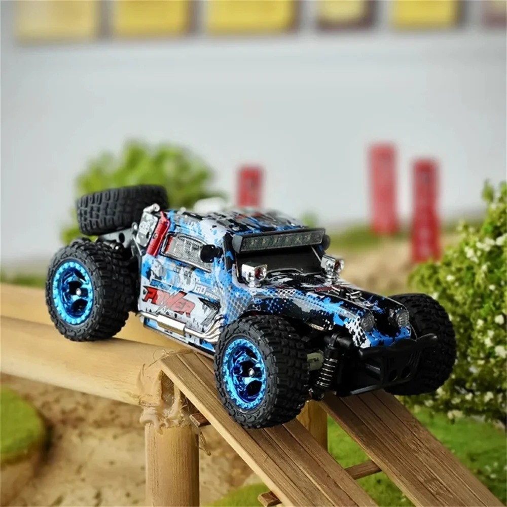 Wltoys 284161 RTR 1/28 2.4G 4WD RC Car Off-Road Climbing High Speed LED Light Truck Full Proportional Vehicles Models Toys