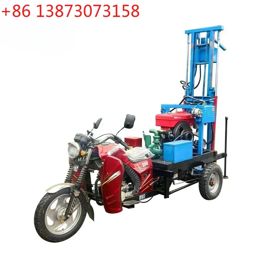 

Портативная буровая установка для водяных скважин 25 л.с. с электрозапуском и дистанционным управлением, для сельскохозяйственного орошения, высокоэффективная