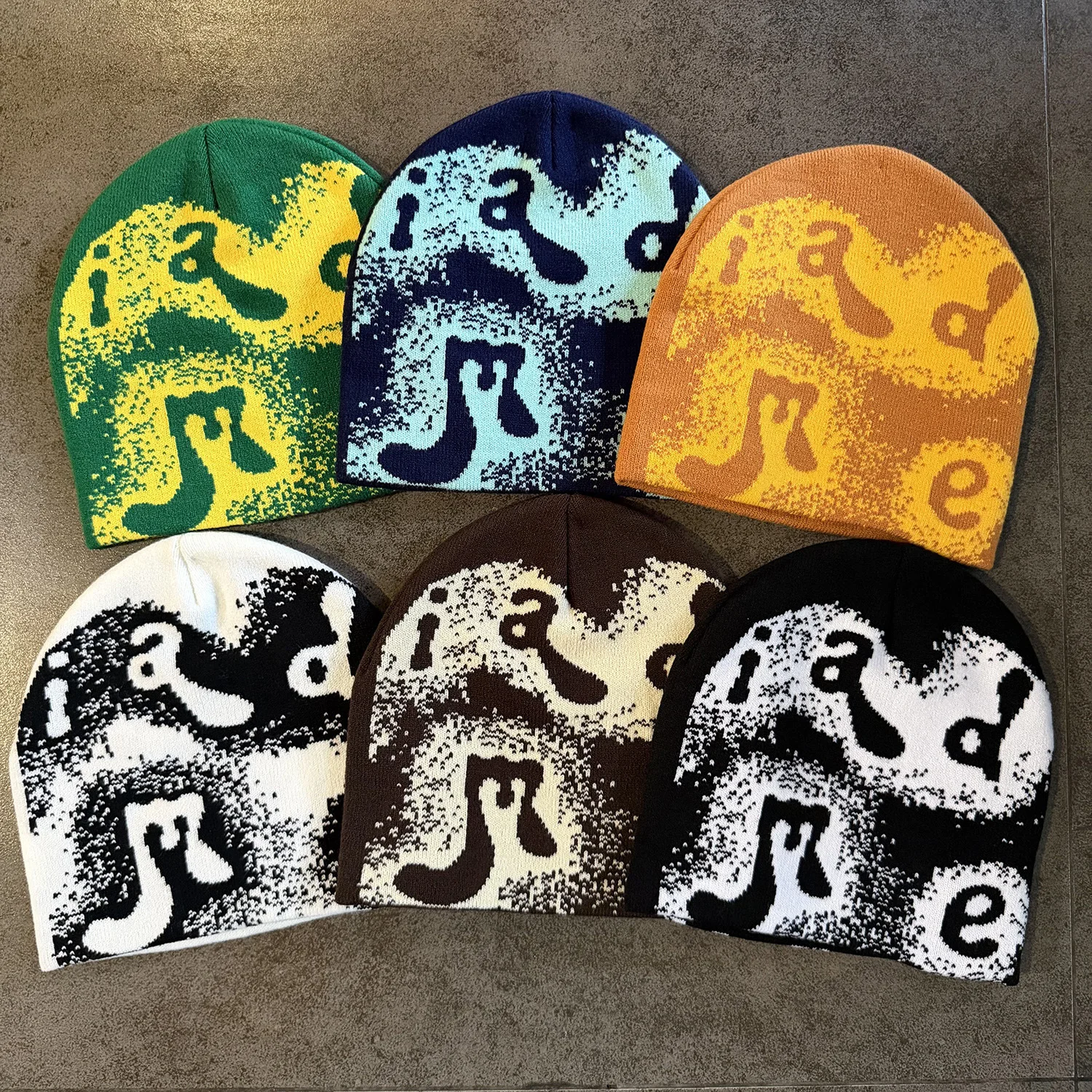 American Style High Quality Winter Skullcap 100%Cotton Daily Outdoor Casual Hat Stretchable Beanie Unisex