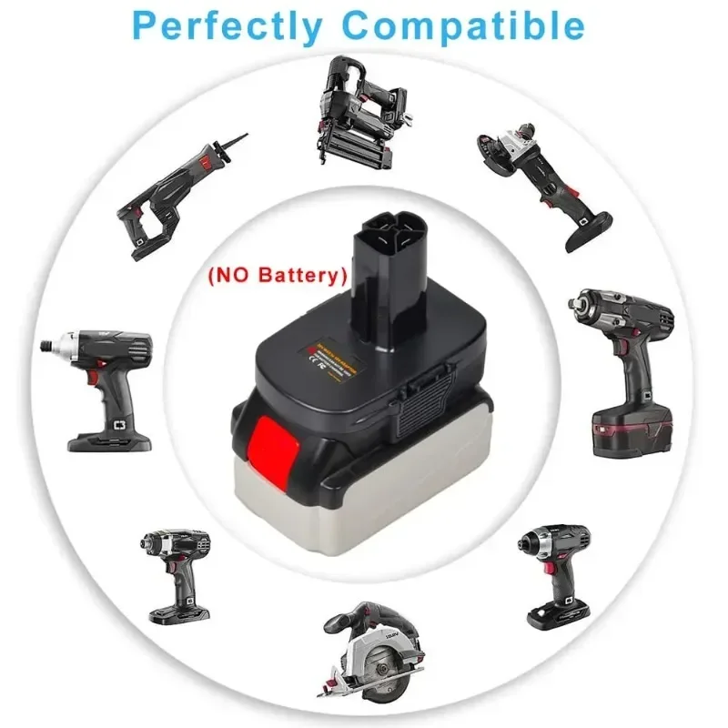 BPS18GL Adapter Compatible for Black&Decker/Porter-Cable/Stanley 20V/18V Li-ion Battery Use with For Craftsman 19.2V Power Tool