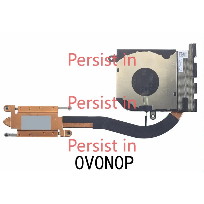 Ventilador de refrigeración y disipador de calor para CPU de portátil para Dell Latitude 5430 0V0N0P