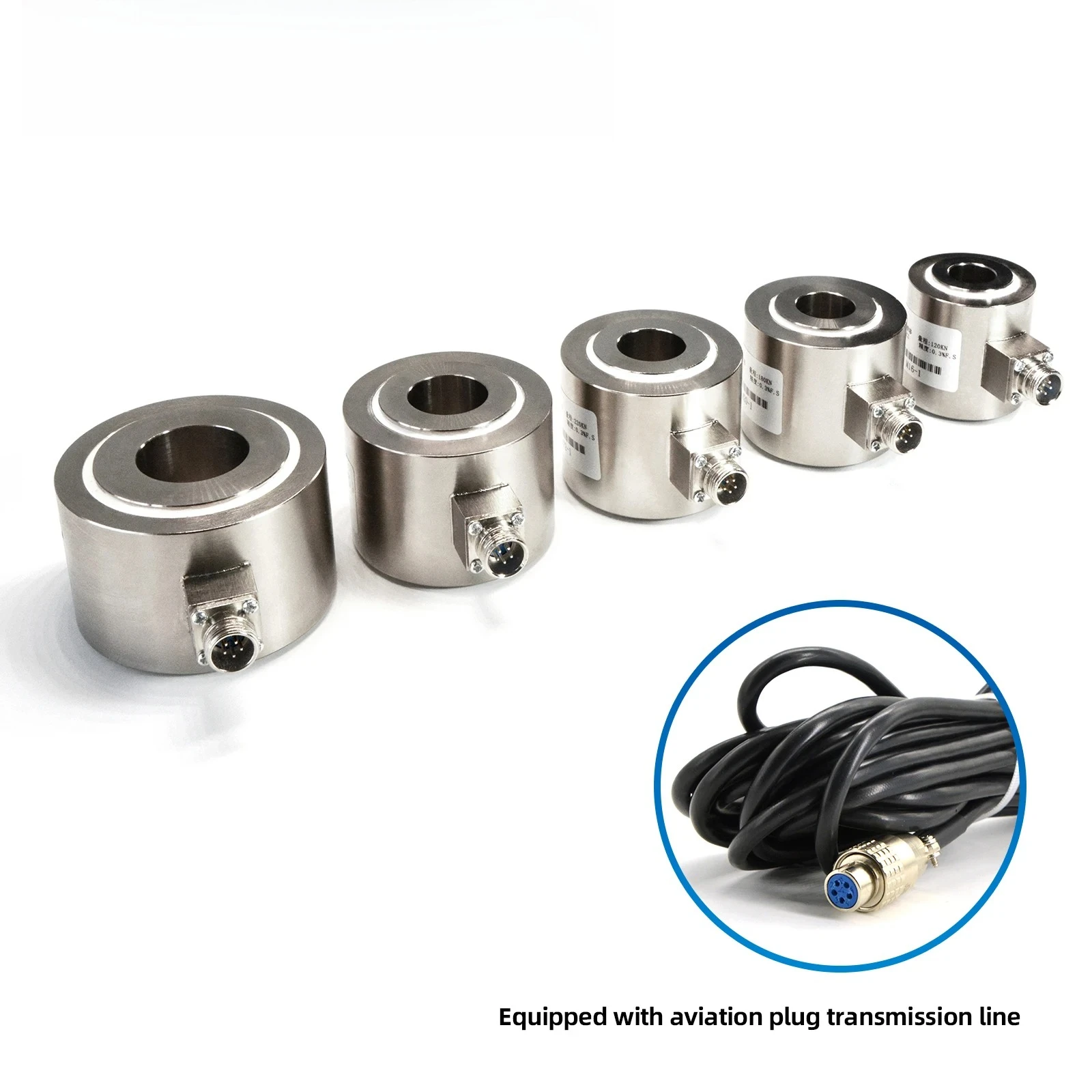 

Bulkhead Load Cell Sensor 120kn 180kn 220kn 260kn 330kn 400kn High Accuracy Multi-Directional Anti-Interference