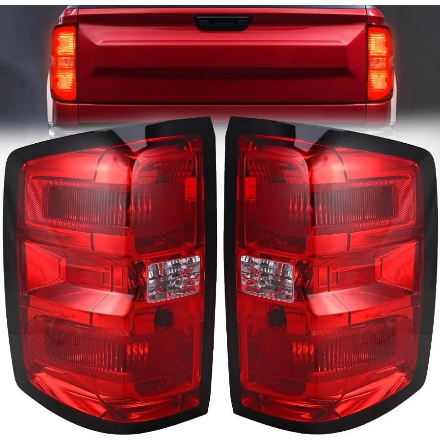 

Задний фонарь в сборе, совместимый с Chevy Silverado 1500 2500HD 3500HD GMC Sierra 3500HD 20162019, левая сторона водителя, правая Passen