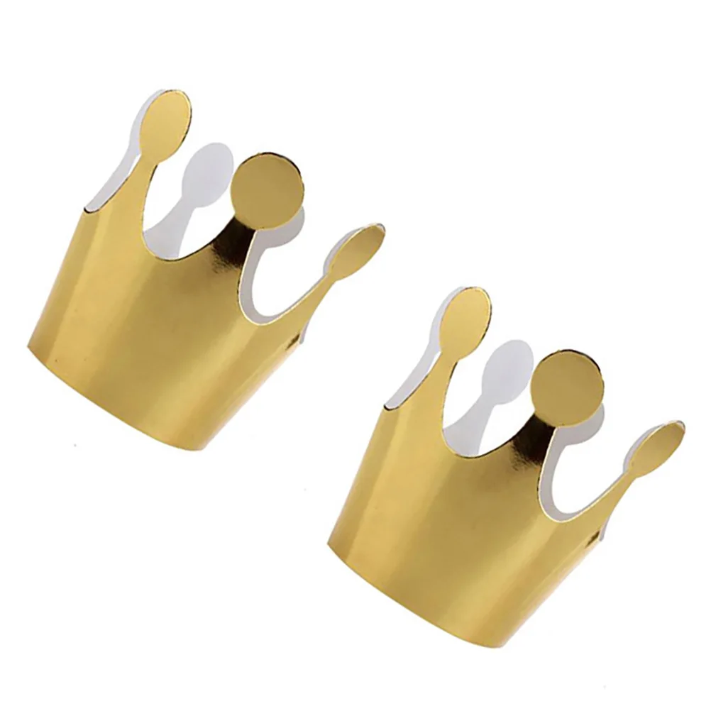 

10 Pcs Crown Hat Birthday Crowns Decorations Party Paper Aldult Child