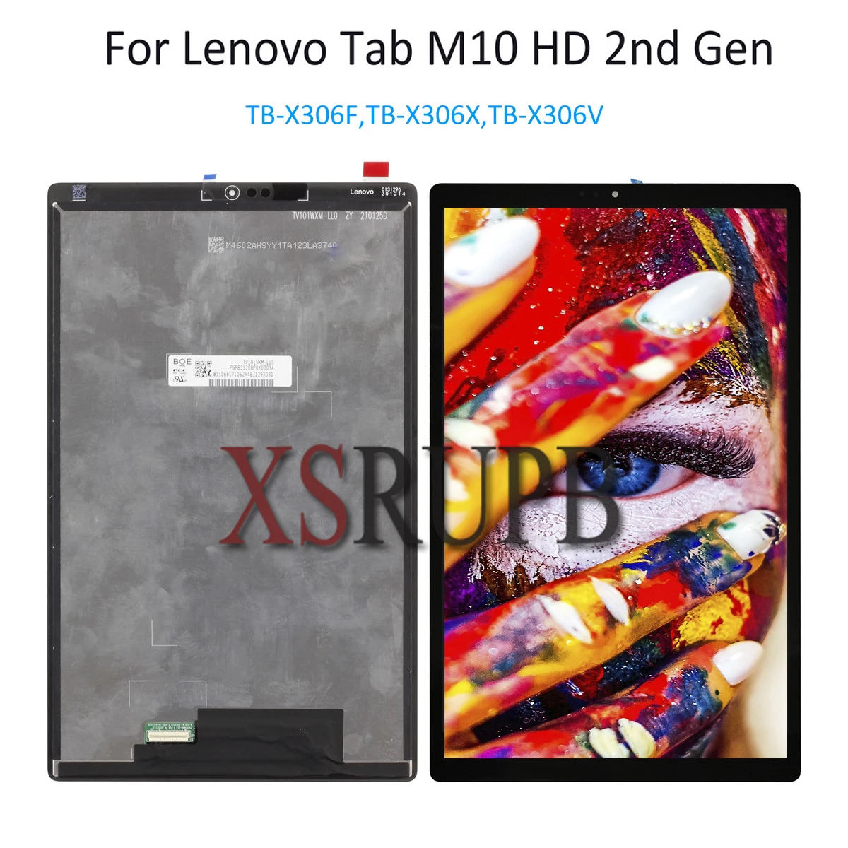 

10.1'' Original For Lenovo Tab M10 HD 2nd Gen TB-X306F TB-X306X TB-X306V TB X306 Display Touch Screen Dgitizer Assembly LCD