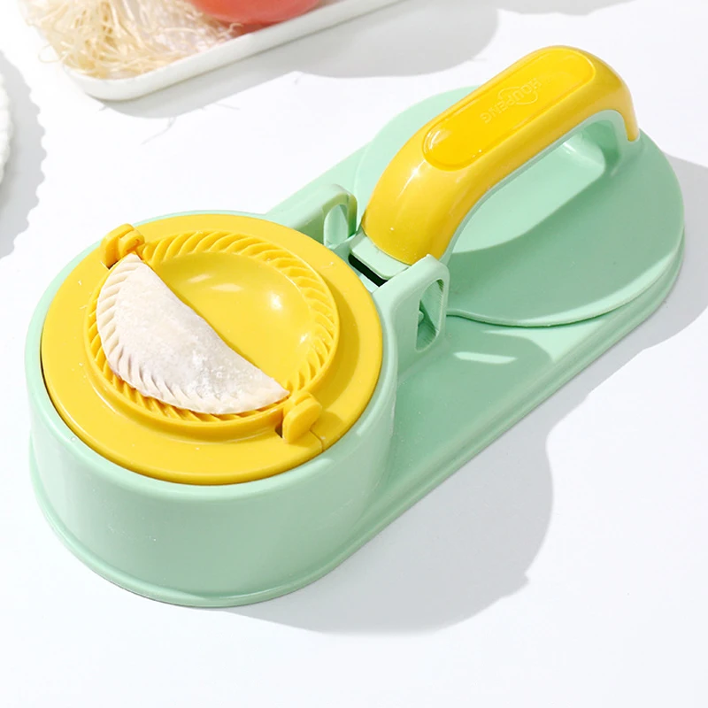 3 In 1 Kitchen Dumpling Mold Pressing Machine Manual Dough Presser Dumpling Wrappers Press Wrapper Manual DIY Dumpling Skin