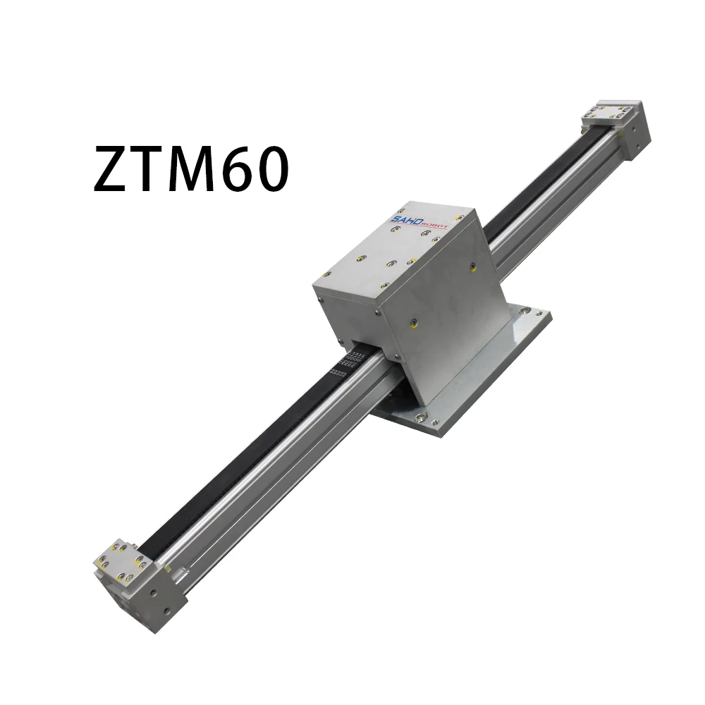ZTM60 Linear Module With 1000mm/s Vertical Use Load 30kg Linear Actuator For Max Stroke 1500mm Rack Belt Electric Module