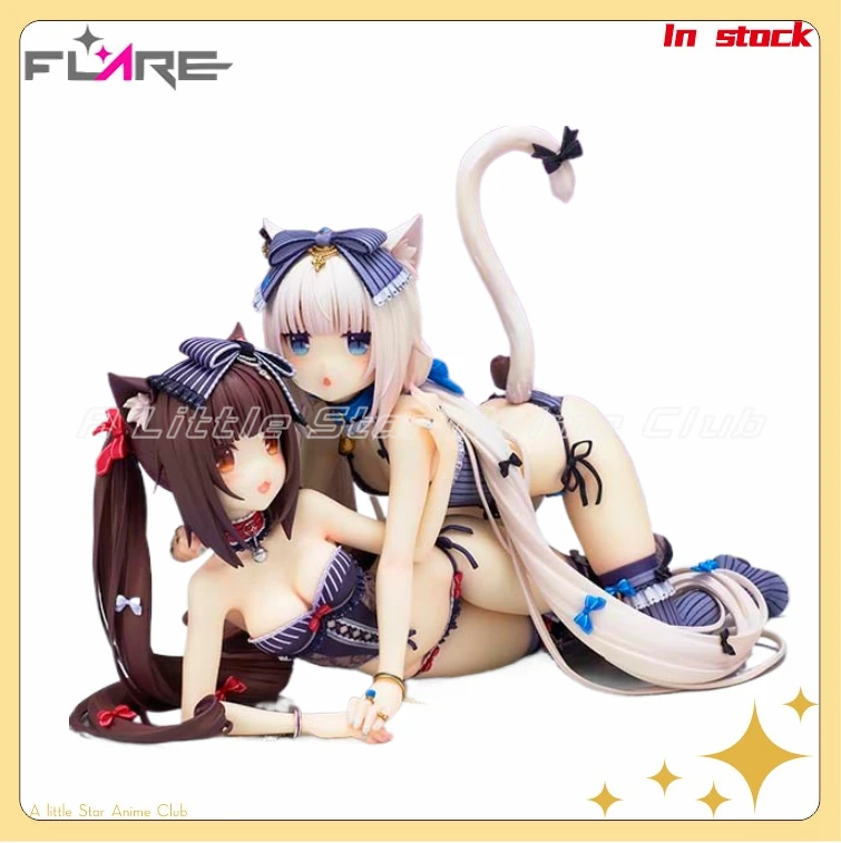 

Оригинальные мультяшные фигурки FLARE NEKOPARA Chocola/Vanilla, коллекция моделей игрушек