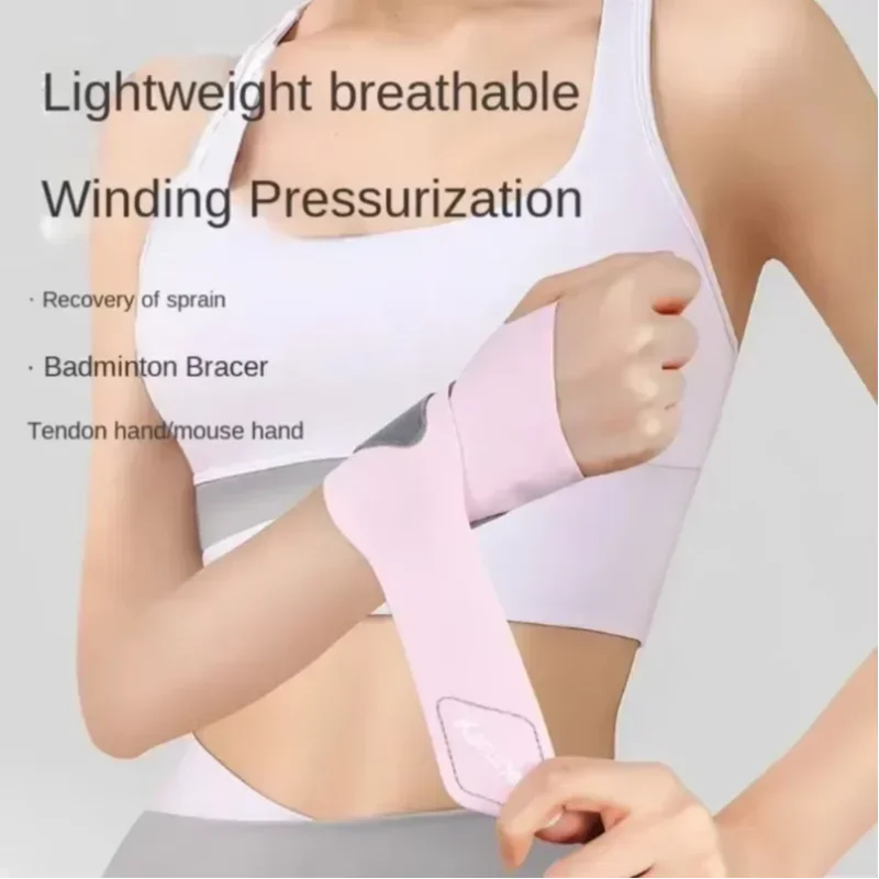 Fixed Spandex Sport Wrist Guard Wrist Sprain Tendonitis with Fastener Tape Wristband Ultra Thin Joint Brace Fitness Sports Wrap