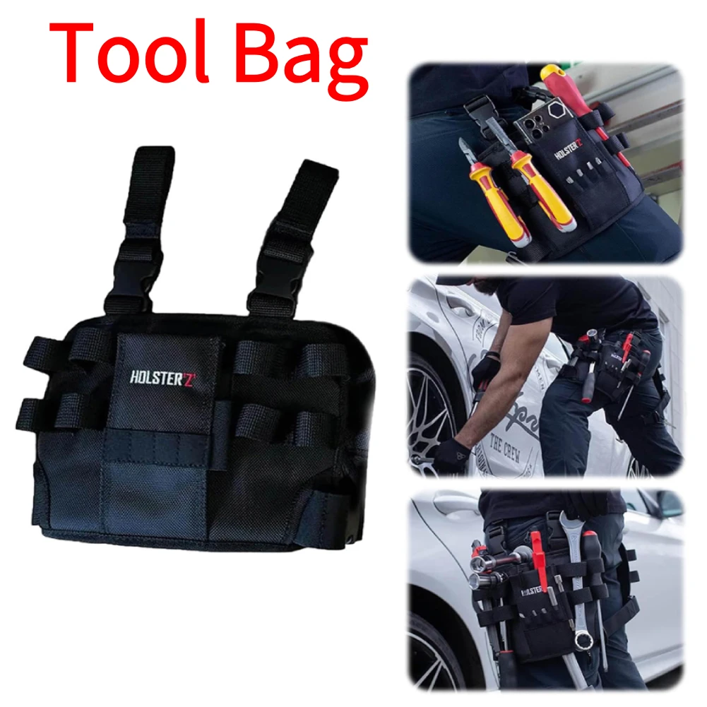 

Tool Bag Repair Tools Bags Around Your Leg Compact Small Carrier Bag Mechanic Tools Pouch Tool Organizer Pouch Electrician Tool