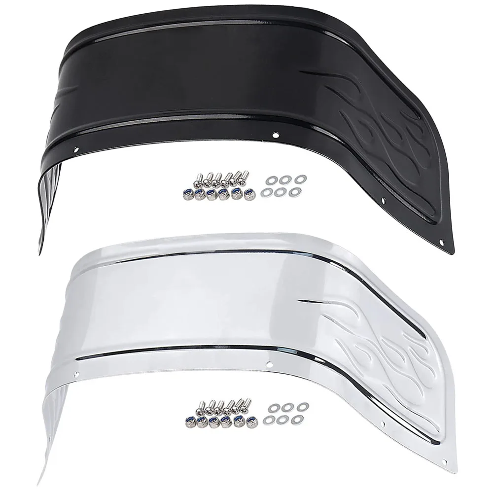 For Harley-Davidson Touring Road King Electra Glide 1980-2013 Softail FLSTC 1986-2008 Motorcycle Front Fender Skirt Trim Cover