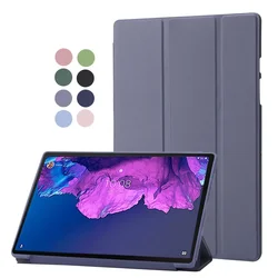 For Lenovo Tab P11 TB-J606F Case 11 inch Folding Stand Soft Silicone Back Cover for Lenovo Tab P11 Plus 2021 J607F J616F Case