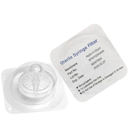 Sterile Syringe Filters,PES/PVDF/PTFE/Nylon Membrane 0.22/0.45μm Pore Size,25mm Diameter,10 Pcs Individually Packed by Ks-Tek