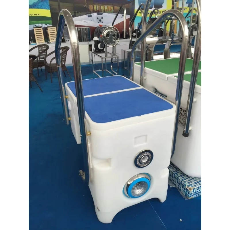 Оборудование для бассейна Беструбный настенный фильтр Встроенная система фильтрации бассейна Полный комплект аксессуаров