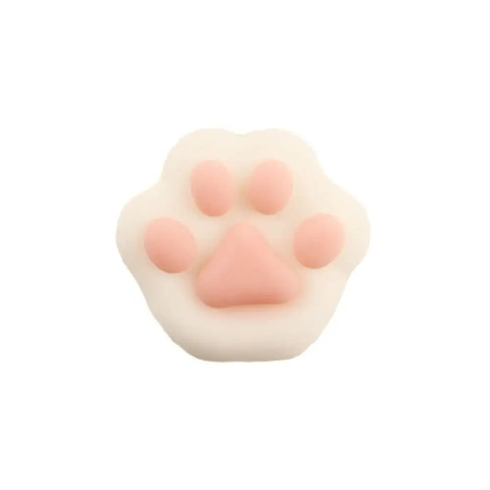 Schattig zintuiglijk speelgoed Mini Kat Poot Knijpspeeltje Siliconen Fidget Speelgoed Cartoon Fidget Speelgoed 3D TPR Pinch Decompressie Speelgoed Kinderen Lastig Pop