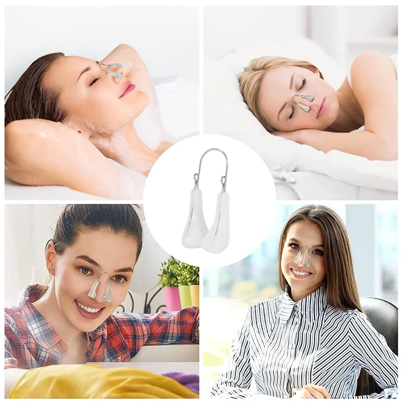 1 Pc Soft Magic Silicone Nose Shaper Lifting Clip Nose Bridge Shaping Corrector Nose Up Slimming Massager Beauty Tools