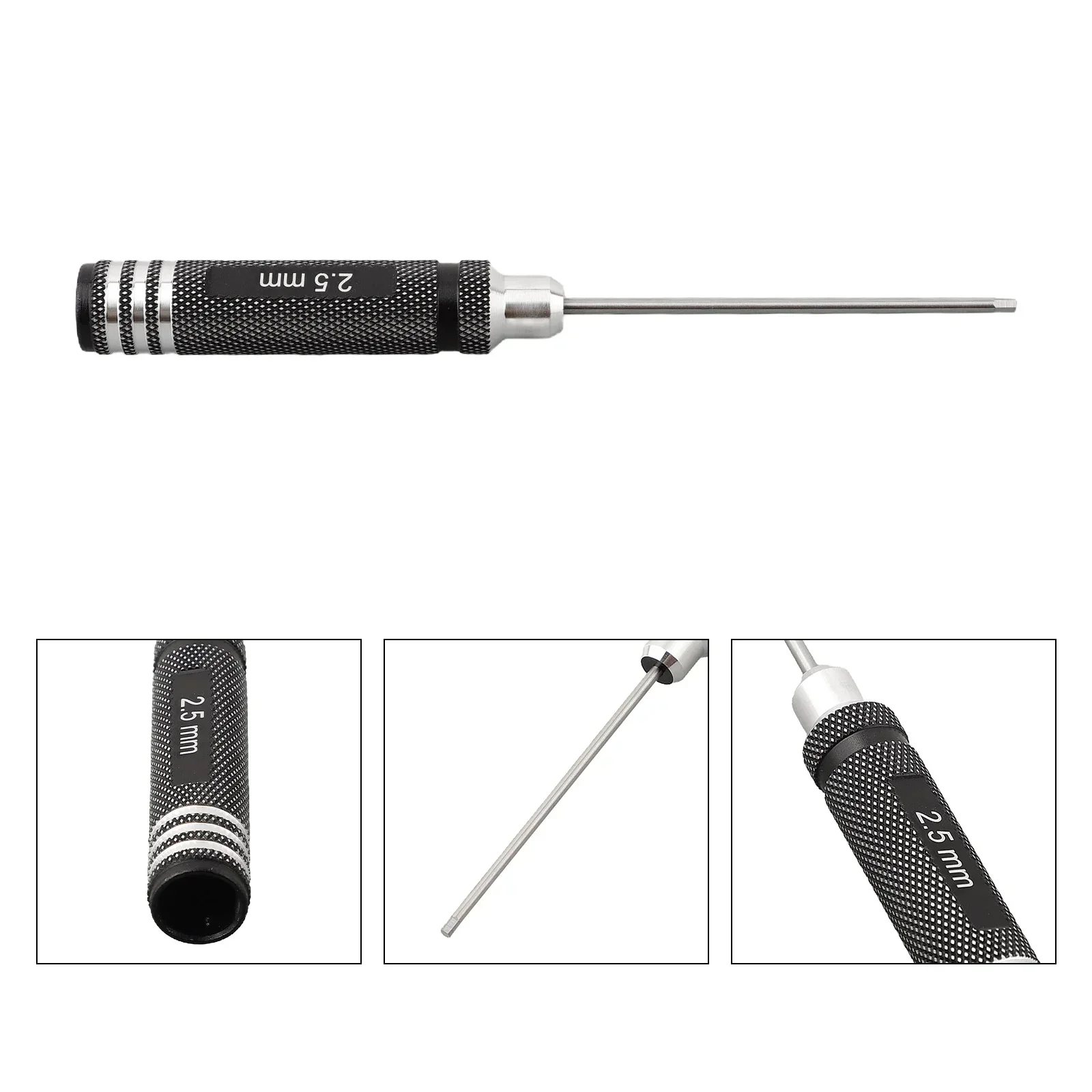 1pc HSS Hexagon Wrench Screwdriver Tool 0.9-3.0mm For RC Model Screw Driver Hand Tool Steel Material Hex Screwdrivers Part