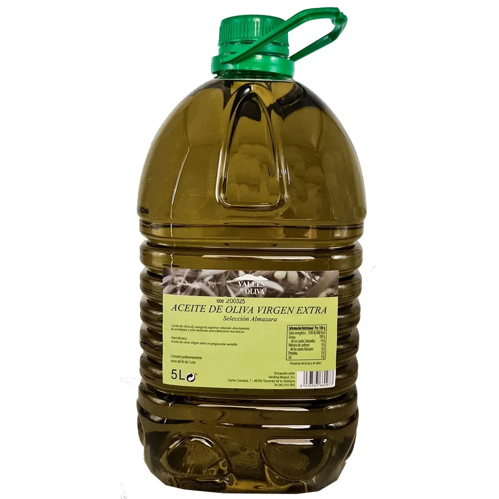 Vallesdeoliva Huile extra vierge 5 litres de la communauté valays enne