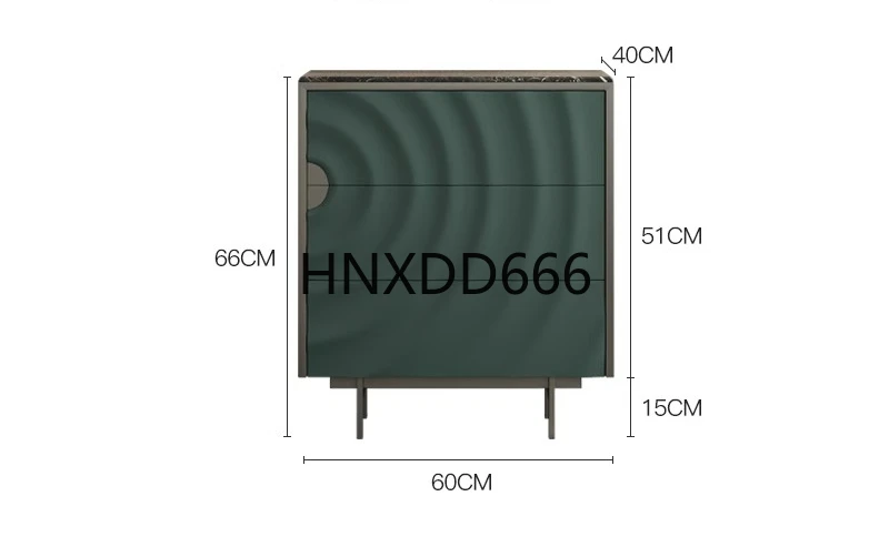 

Italian light luxury natural marble chest of drawers