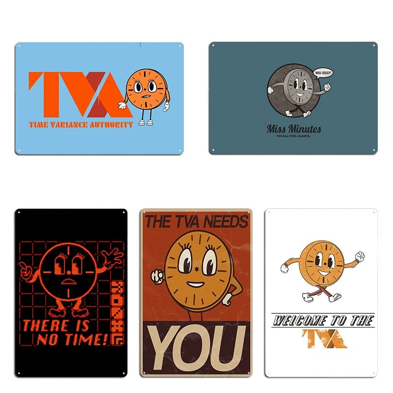 Miss ApprenTva-Affiche murale personnalisée en métal, 18/18 panneaux, t-shirt classique, la télévision a besoin de vous