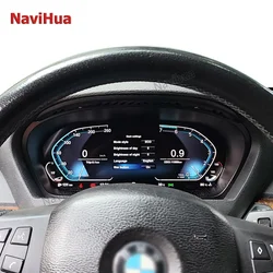 Navihua Virtual Cockpit Instrument Cluster For BMW X5 E70 2006-2013 LCD Digital Cluster Instrument Panel Dashboard Modification