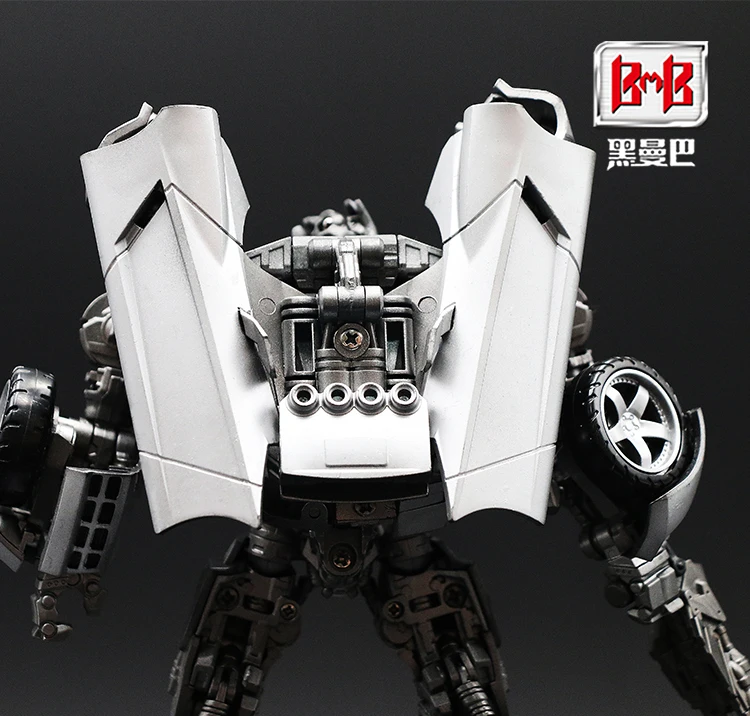 Black Mamba LS08 ls-08 transfiguration toy Action Figure  double gun fine coating film model car robot birthday present