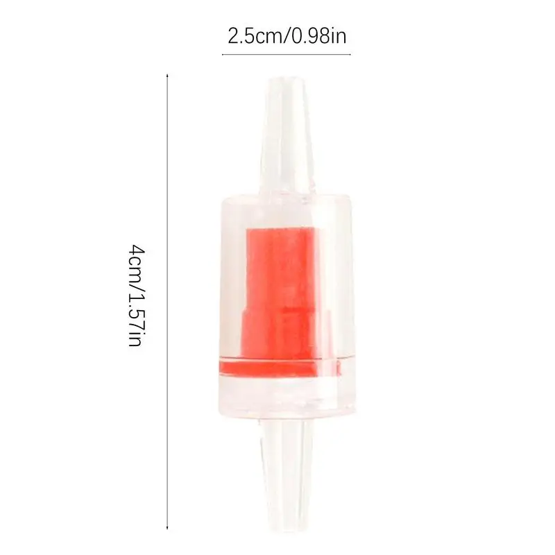Oxygen Tank Valve Waterproof Fish Tank Oxygen Ring Air Pump Check Valve Oxygen Ring For Fish Tanks