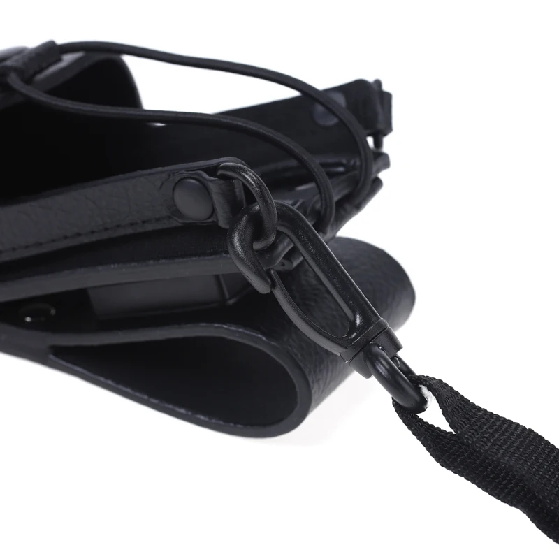 Custodia In Pelle PU Per Walkie Talkie Motorola – Fondina Protettiva Rigida Con Aggancio A Cintura - 6