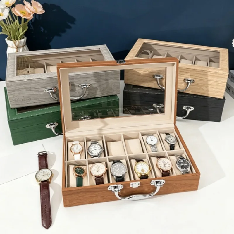 boite-de-rangement-de-luxe-pour-montres-boite-de-presentation-de-montres-a-12-emplacements-etui-d'emballage-creatif-et-portable-pour-montres-etui-de-collection-de-montres-retro-pour-hommes