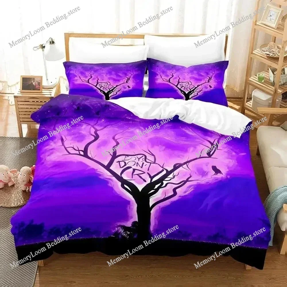 3D Print Rapper Rod Wave Bedding Set Duvet Cover Bed Set Quilt Cover Pillowcase Comforter king Queen Size Boys Adult Bedding Set