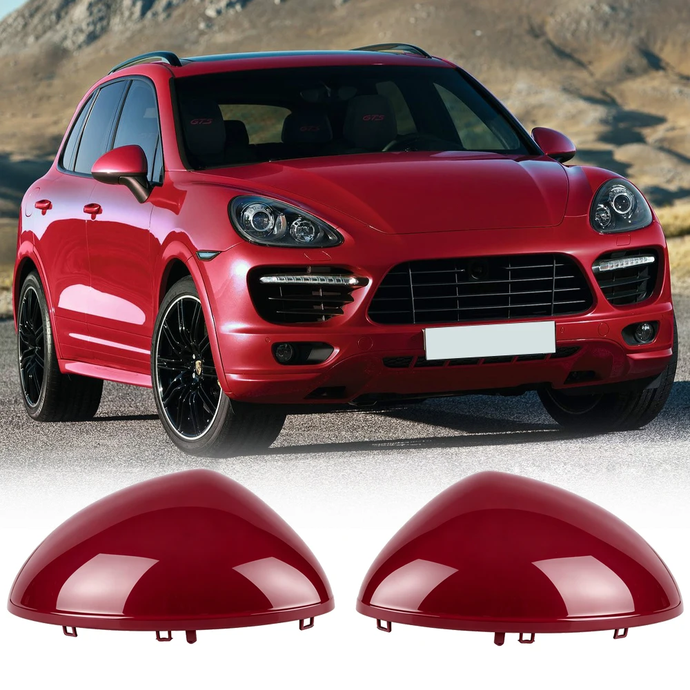 Car Accessories Cover Mirror Rearview Mirror Housing For Porsche Cayenne 2011 2012 2013 2014 Replace Mirror Housing ﻿ - view 2