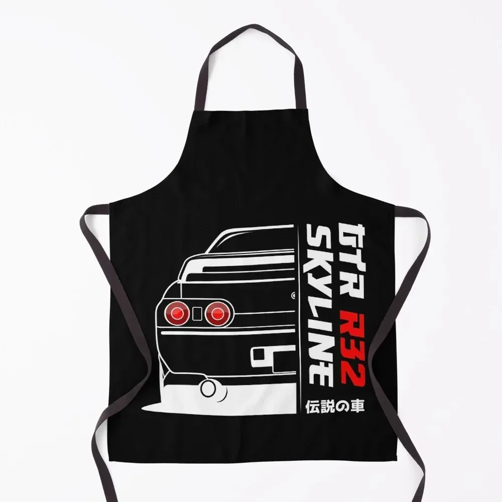 

Rear JDM R32 Apron christmas decoration kitchen girl Apron