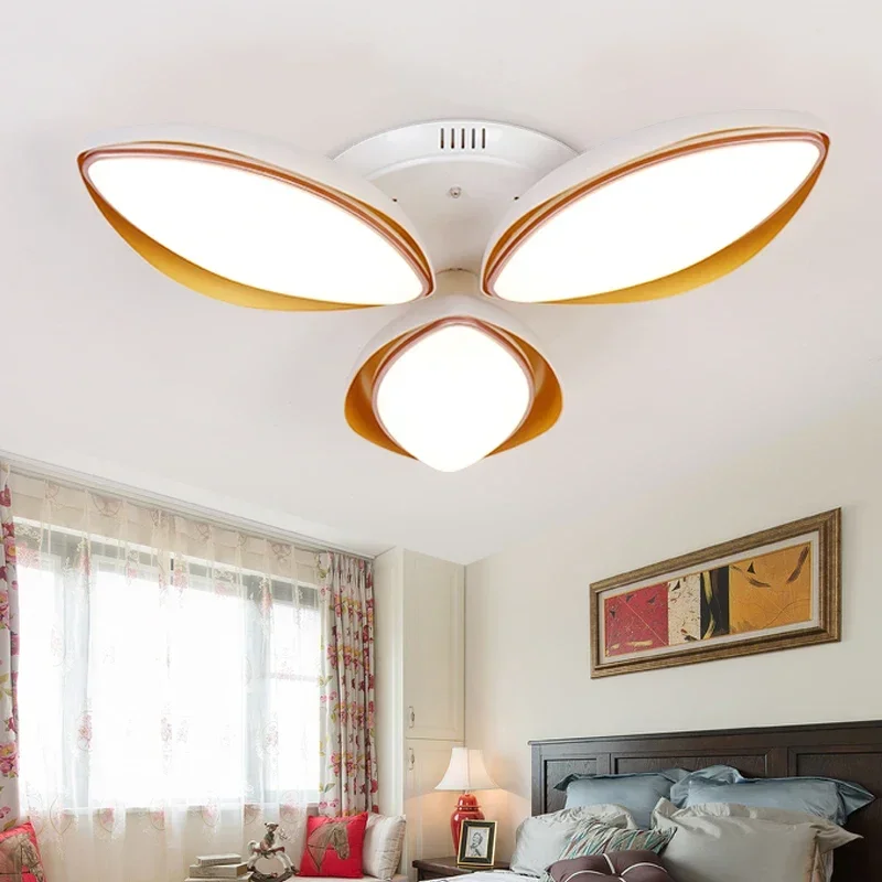 Plafonnier LED au design moderne avec télécommande, éclairage d'intérieur, luminaire décoratif de plafond, idéal pour un salon ou une chambre à coucher, 138 sala, AC 85 ~ 265V