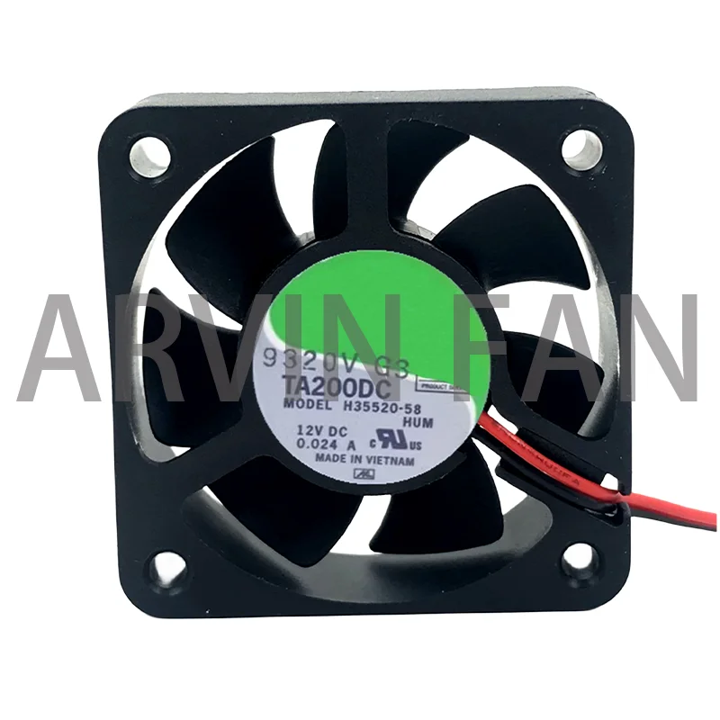 هيكل فائق الهدوء ، 5015 ، 12V0.024A ، H35520-58 TA200DC