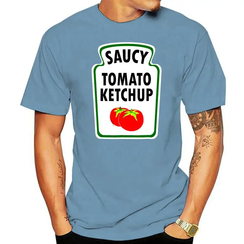 Saucy Tomato Ketchup Halloween Costume Men T-Shirt S-3Xl Vintage Tee Shirt